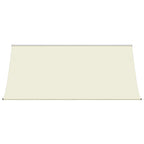 Markise Einziehbar Creme 300x150 cm Stoff und Stahl
