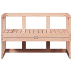 2-in-1 Gartensofa Verlängerbar Massivholz Douglasie