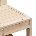 3-tlg. Garten-Lounge-Set Massivholz Kiefer
