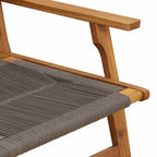 gartenmöbel Grau 122 x 76 x 73 cm Massivholz Akazie