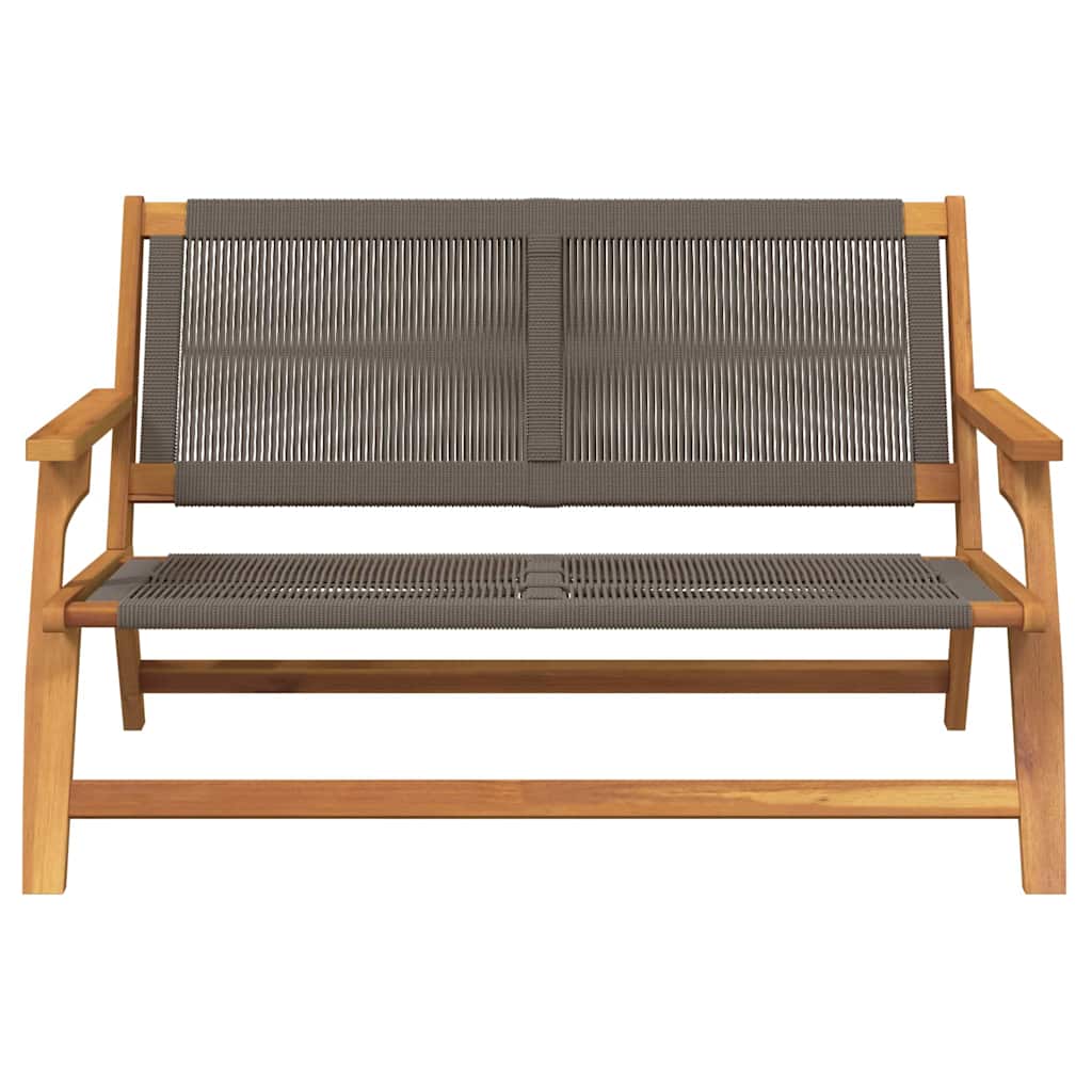 gartenmöbel Grau 122 x 76 x 73 cm Massivholz Akazie
