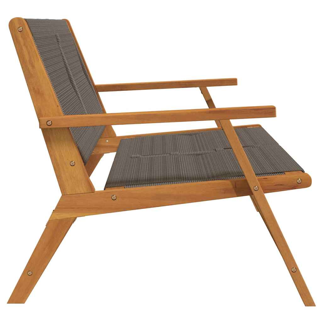 gartenmöbel Grau 122 x 76 x 73 cm Massivholz Akazie