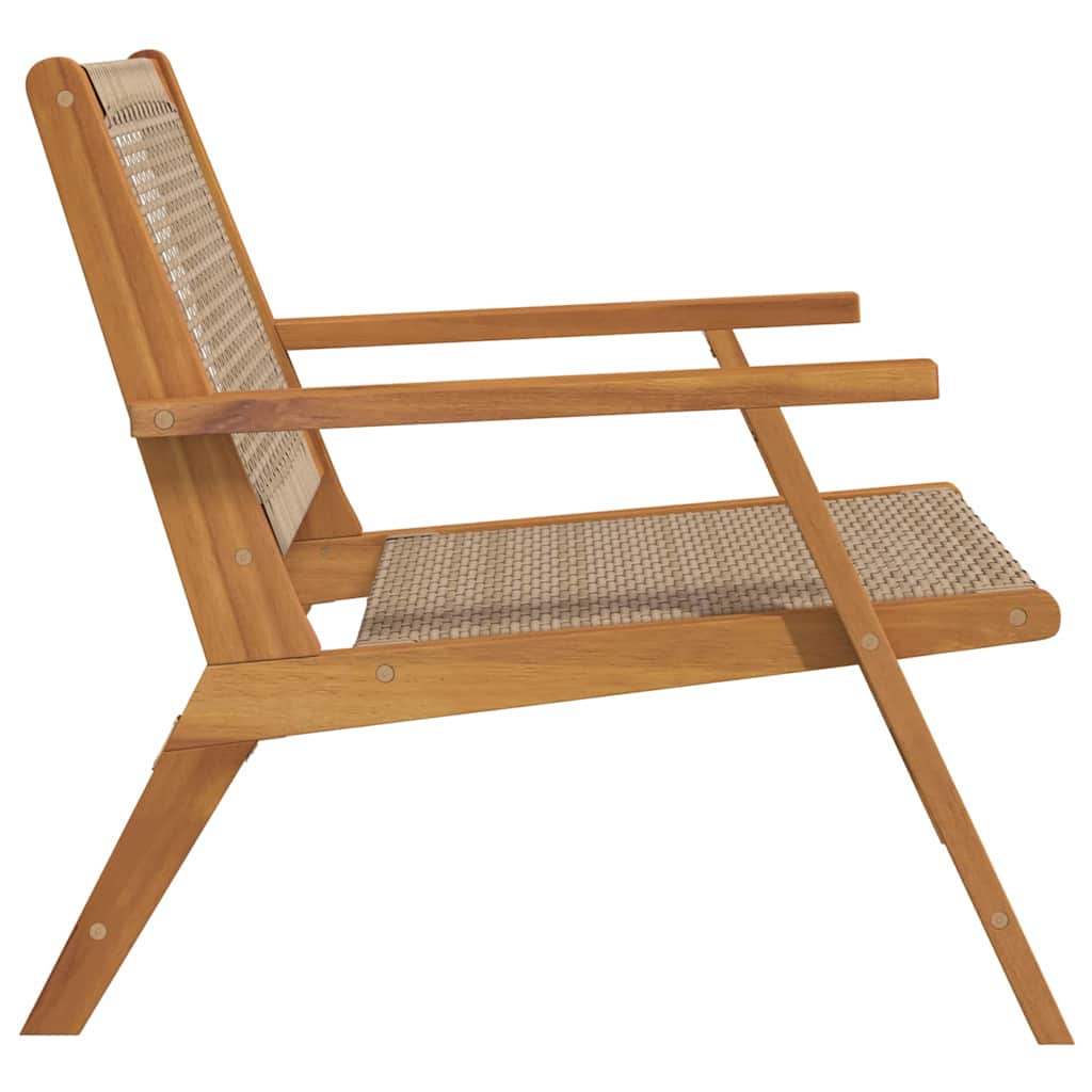 gartenmöbel 2 pcs Beige 67 x 78 x 73 cm Massivholz Akazie