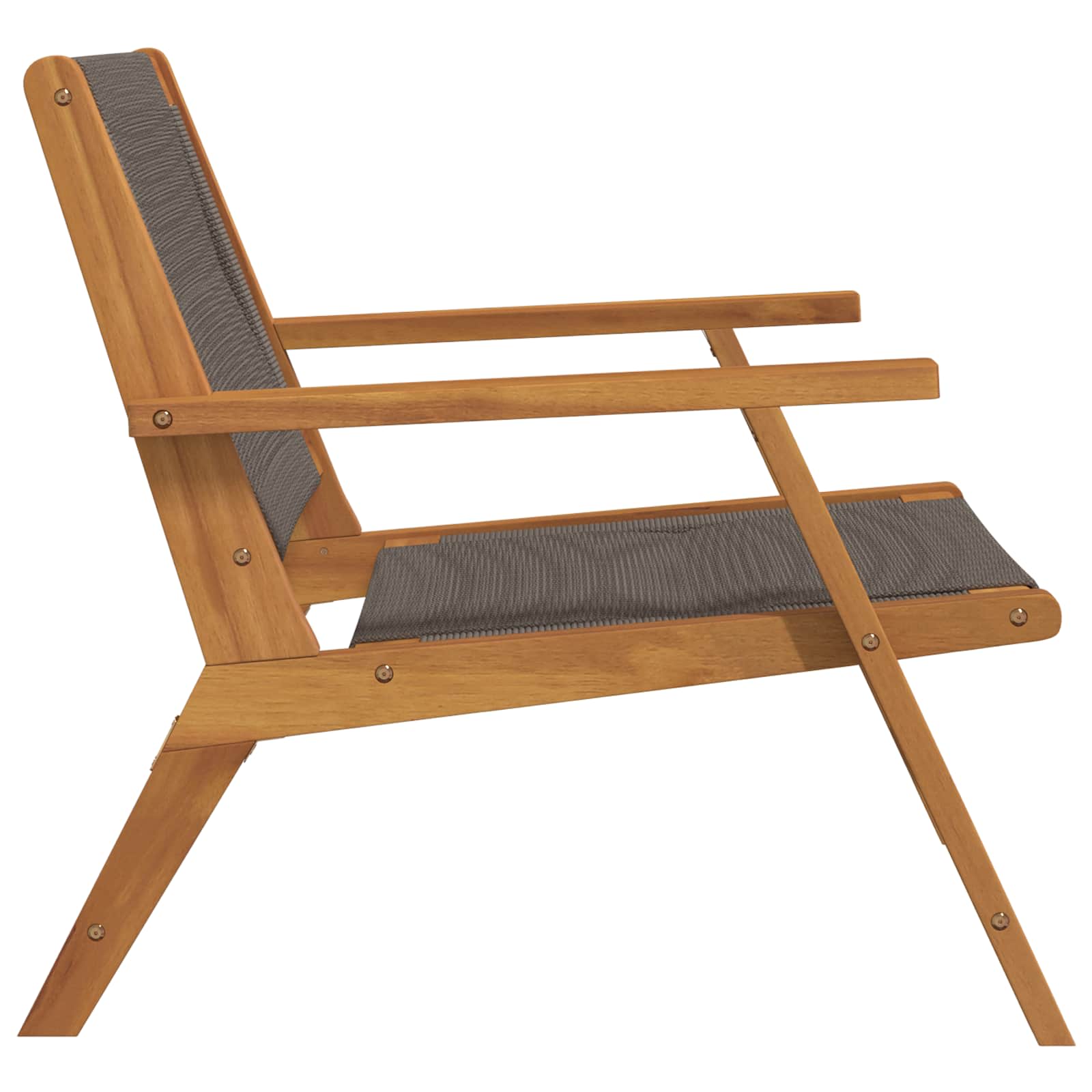 gartenmöbel 2 pcs Grau 67 x 78 x 73 cm Massivholz Akazie