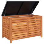 Gartenbox 90x48x55 cm Massivholz Eukalyptus