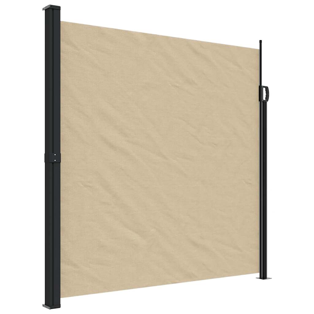 Seitenmarkise Ausziehbar Beige 200x300 cm