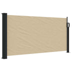 Seitenmarkise Ausziehbar Beige 100x500 cm
