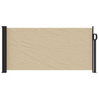 Seitenmarkise Ausziehbar Beige 100x500 cm