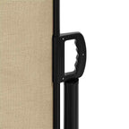 Seitenmarkise Ausziehbar Beige 120x500 cm