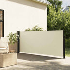 Seitenmarkise Ausziehbar Creme 120x600 cm