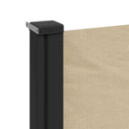 Seitenmarkise Ausziehbar Beige 140x600 cm
