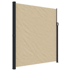 Seitenmarkise Ausziehbar Beige 220x600 cm