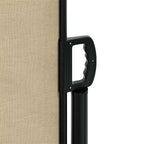 Seitenmarkise Ausziehbar Beige 120x600 cm
