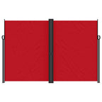 Seitenmarkise Ausziehbar Rot 220x600 cm