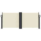 Seitenmarkise Ausziehbar Creme 100x1000 cm