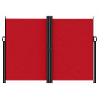 Seitenmarkise Ausziehbar Rot 180x1000 cm