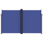 Seitenmarkise Ausziehbar Blau 200x1000 cm