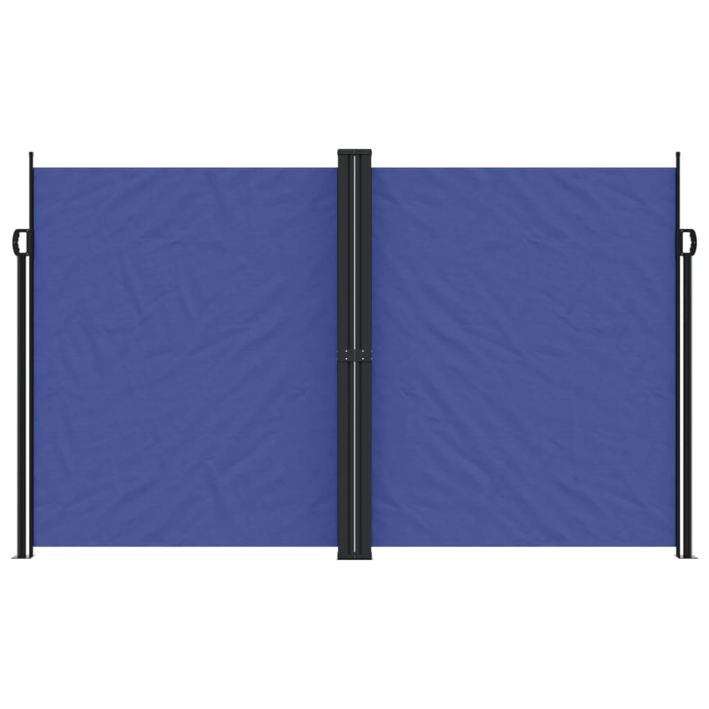 Seitenmarkise Ausziehbar Blau 200x1000 cm