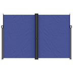 Seitenmarkise Ausziehbar Blau 220x1000 cm