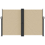 Seitenmarkise Ausziehbar Beige 160x1200 cm