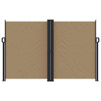 Seitenmarkise Ausziehbar Taupe 160x1200 cm