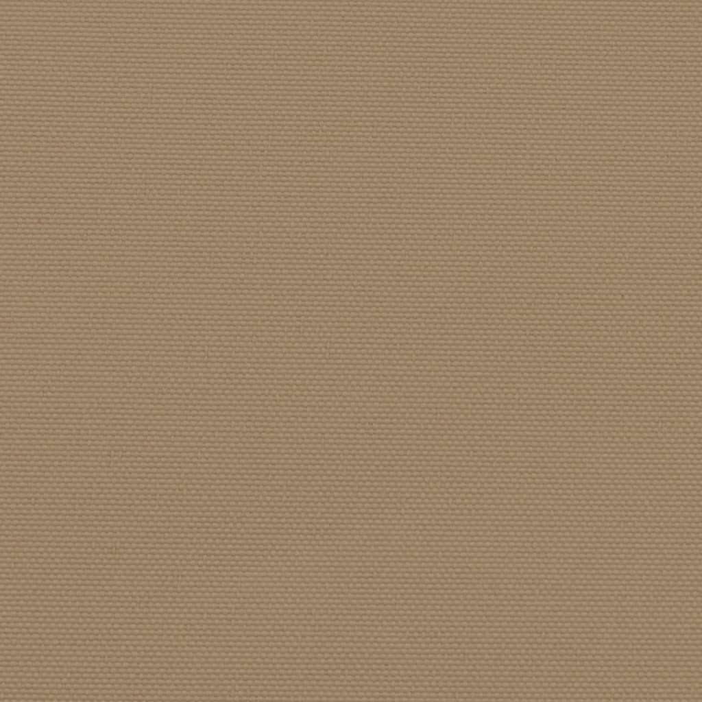 Seitenmarkise Ausziehbar Taupe 160x1200 cm