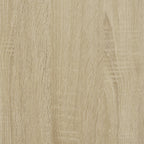Couchtisch Sonoma-Eiche 95x95x45 cm Holzwerkstoff und Metall