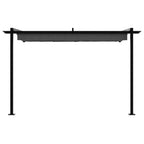 Pavillon 300 x 300 x 200 cm Anthrazit Polyester