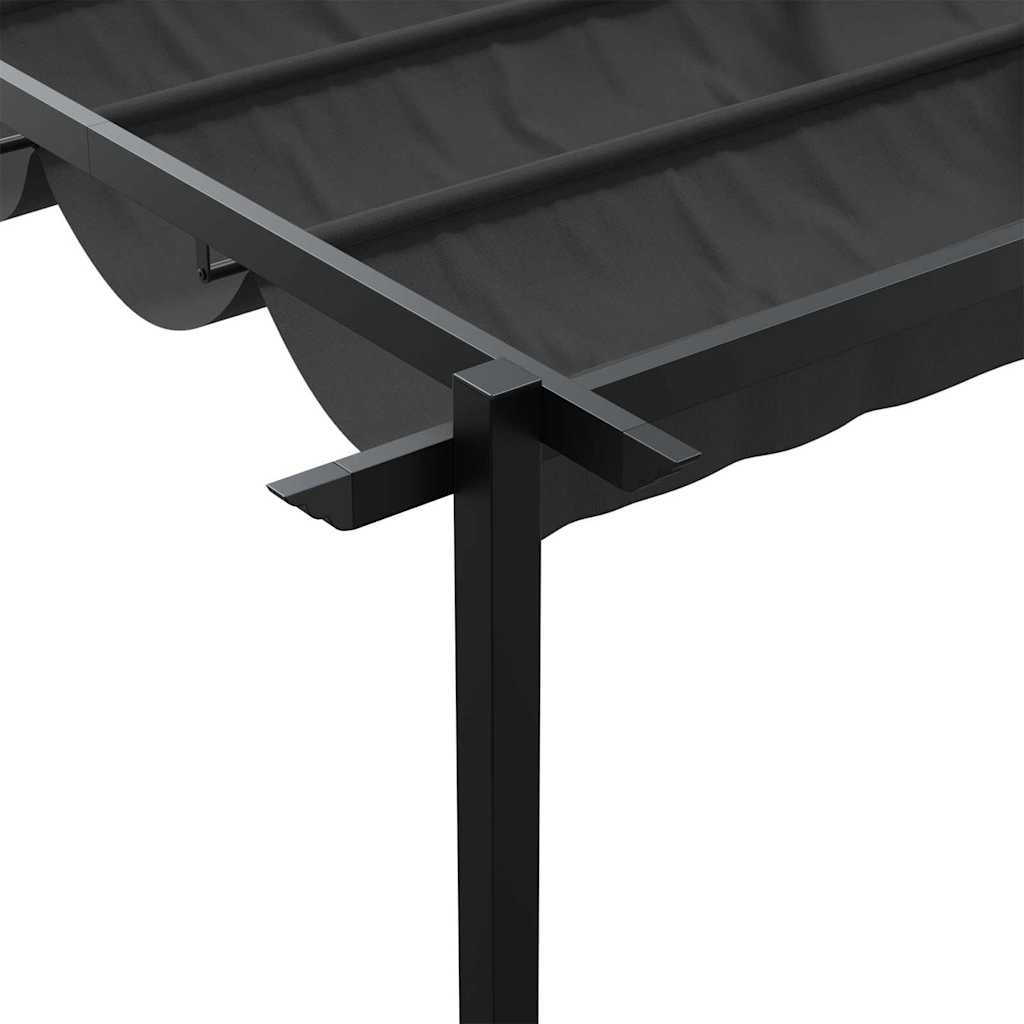 Pavillon 400 x 300 x 200 cm Anthrazit Polyester