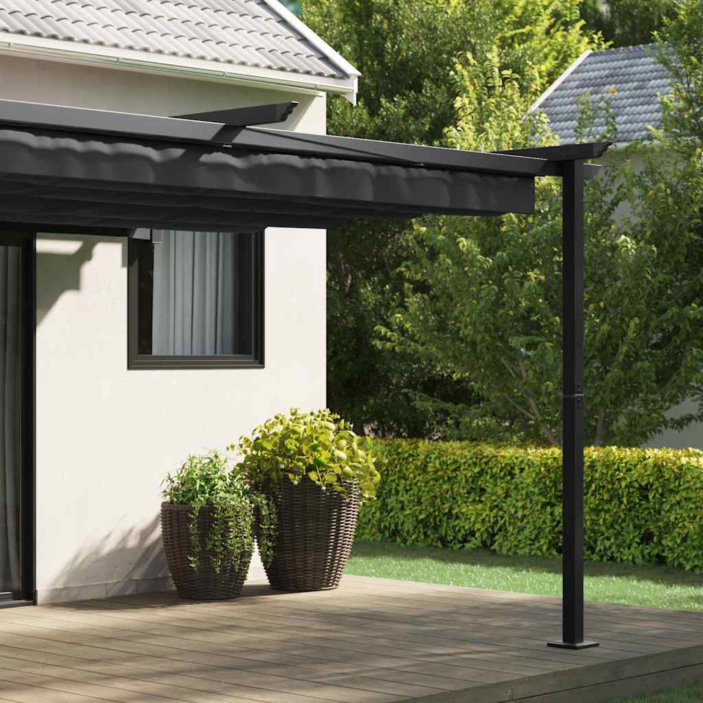 Pavillon 400 x 300 x 200 cm Anthrazit Polyester