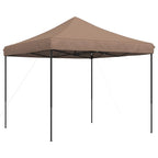 Partyzelt Faltbar Pop-Up Braun 292x292x315 cm