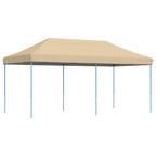 Partyzelt Faltbar Pop-Up Beige 580x292x315 cm