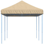 Partyzelt Faltbar Pop-Up Beige 580x292x315 cm