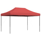 Partyzelt Faltbar Pop-Up Burgunderrot 440x292x315 cm