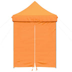 Partyzelt Faltbar Pop-Up mit 4 Seitenteilen Orange