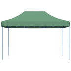 Partyzelt Faltbar Pop-Up Grün 410x279x315 cm