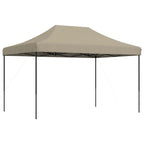 Partyzelt Faltbar Pop-Up Taupe 410x279x315 cm
