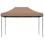 Partyzelt Faltbar Pop-Up Braun 410x279x315 cm