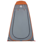 Sichtschutzzelt Grau und Orange Pop-Up Wasserdicht