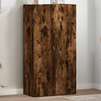Aktenschrank Räuchereiche 60x32x115 cm Holzwerkstoff