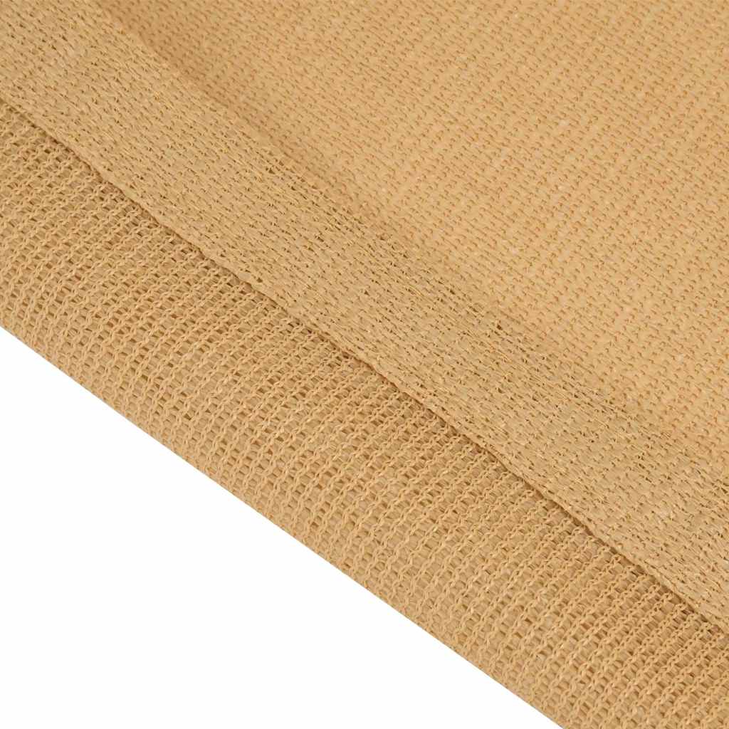 Zeltteppich Sandfarbe 400x800 cm HDPE