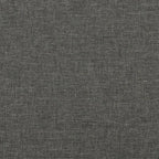 Bettgestell ohne Matratze Dunkelgrau 120x190 cm Stoff