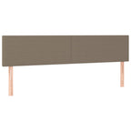 Bettgestell ohne Matratze Taupe 120x190 cm Stoff