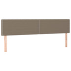 Bettgestell ohne Matratze Taupe 120x190 cm Stoff