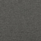 Bettgestell ohne Matratze Dunkelgrau 120x190 cm Stoff