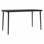 Garten Essgruppe mit Kissen 5 pcs Grau Poly-Rattan
