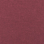 Chaiselongue mit Kissen Weinrot Stoff