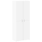 Aktenschrank Weiß 60x32x153 cm Holzwerkstoff