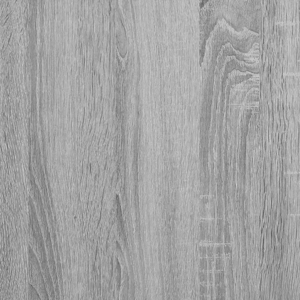 Bettgestell ohne Matratze Grau Sonoma 180x200 cm Holzwerkstoff