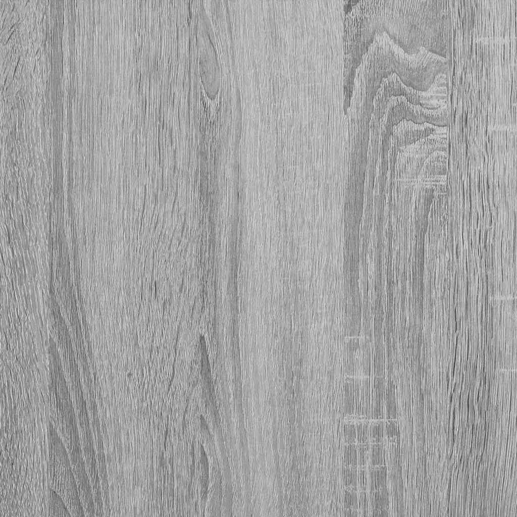Bettgestell Grau Sonoma 150x200 cm Holzwerkstoff